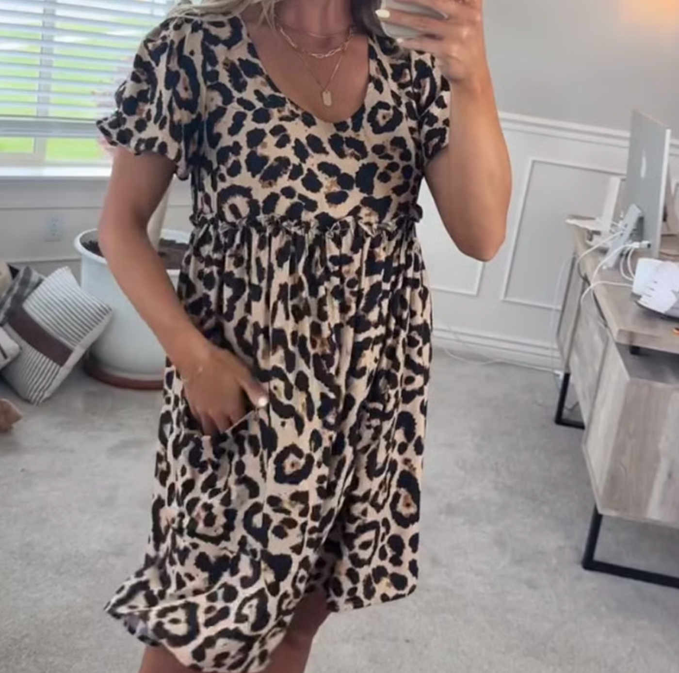 Lani leopard Dress™