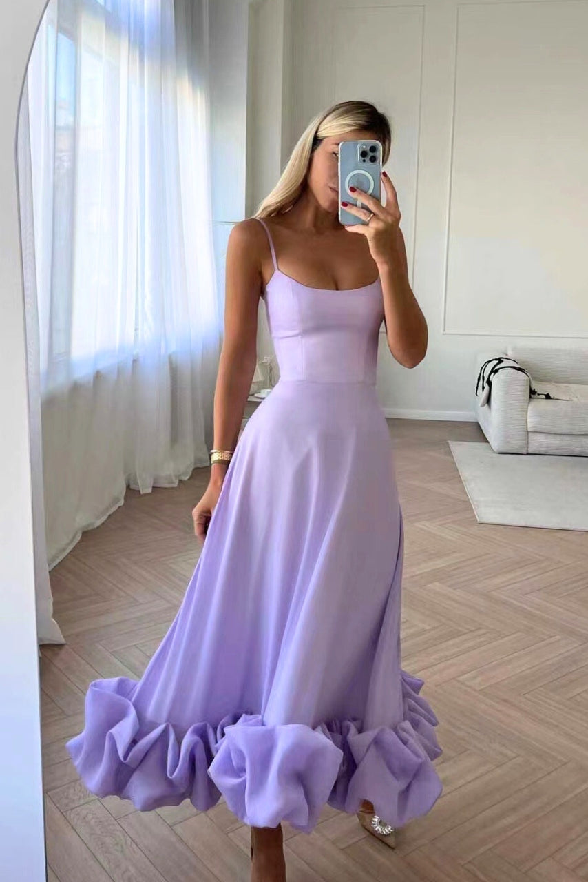 Berenice – Ruffled Hem Midi Dress