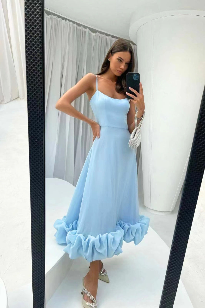 Berenice – Ruffled Hem Midi Dress