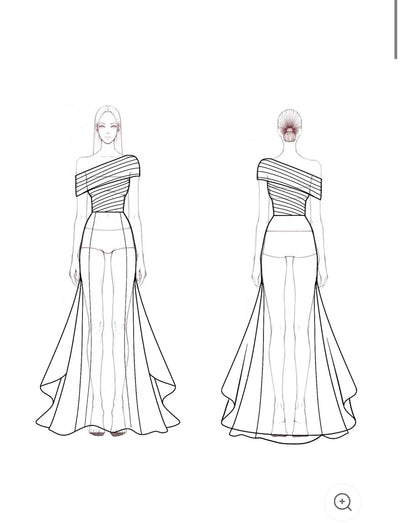 Eeva – Sequin One-Shoulder Mermaid Gown