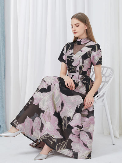Liora | Midnight Blossom Dress