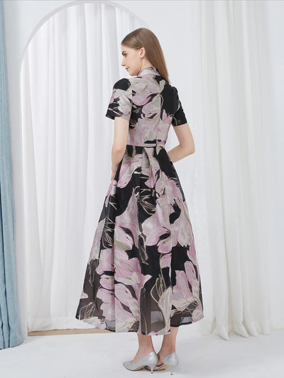 Liora | Midnight Blossom Dress