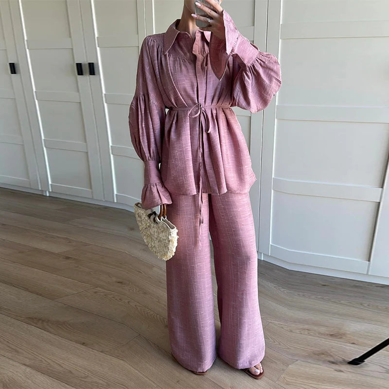 Pami Pleated Set