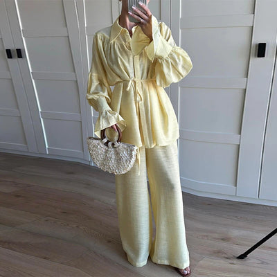 Pami Pleated Set