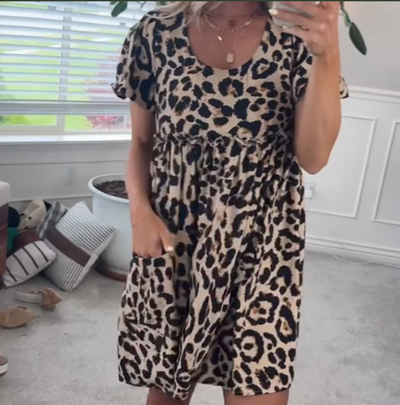 Lani leopard Dress™