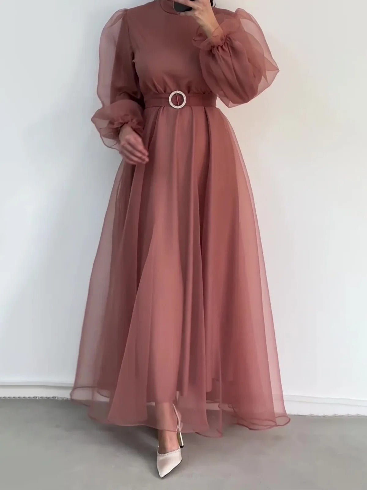 Celina Chiffon Dress™
